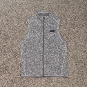 Patagonia Gray Zip-Up Vest